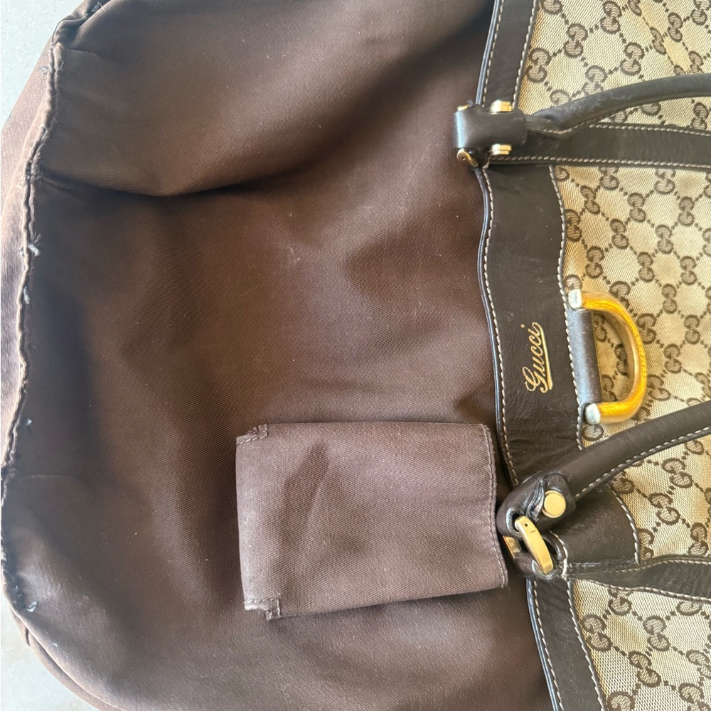 Gucci GG Canvas Tote Custom Unicorn Appliqué-Statement Bag - Picture 12 of 12